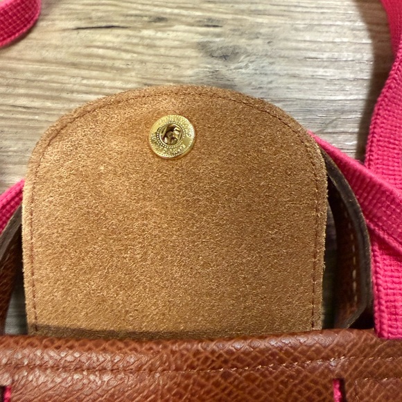 Longchamp Le Pliage Filet large Candy Pink - Picture 5 of 7